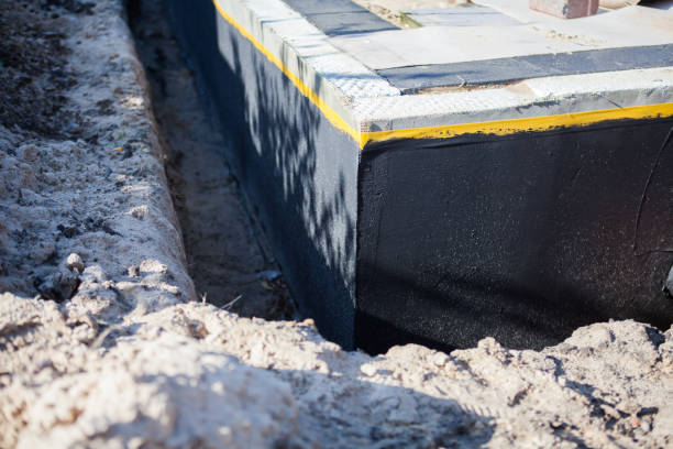 Professional Waterproofing technician working in Union Pier, MI